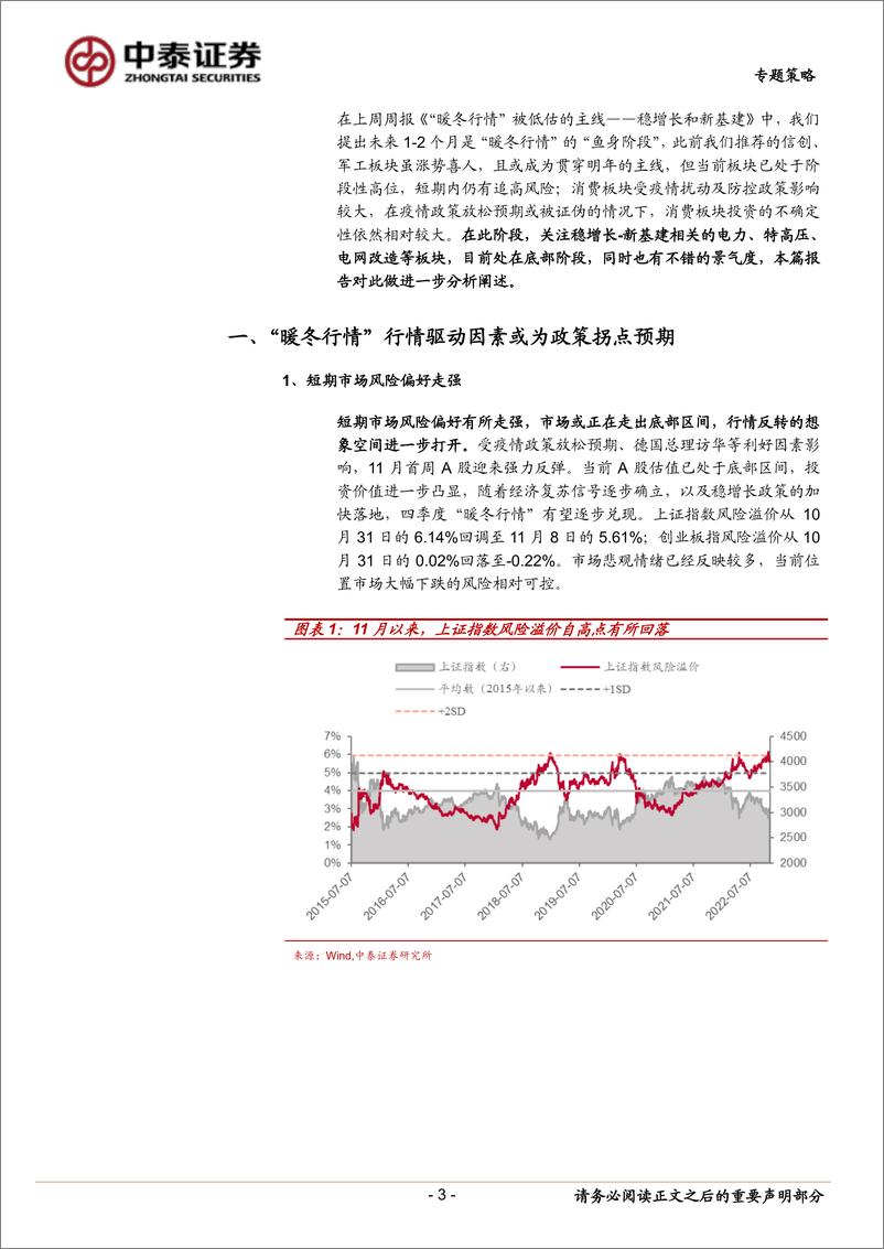 《“暖冬行情”被低估的主线：四季度稳增长下的新基建》 - 第3页预览图