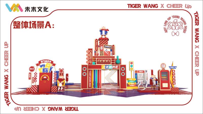 《2022【TIGER WANG之元气潮我来】圣诞春节新年虎年IP美陈方案【中国风】【国潮】【IP营销】》 - 第7页预览图