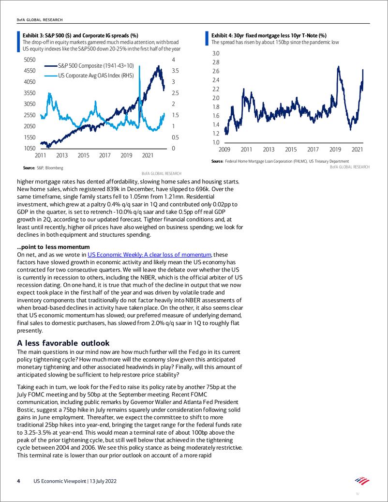 《US Economic Viewpoint - 2022-23 US outlook - Mild recession supports a return to price stability》 - 第5页预览图