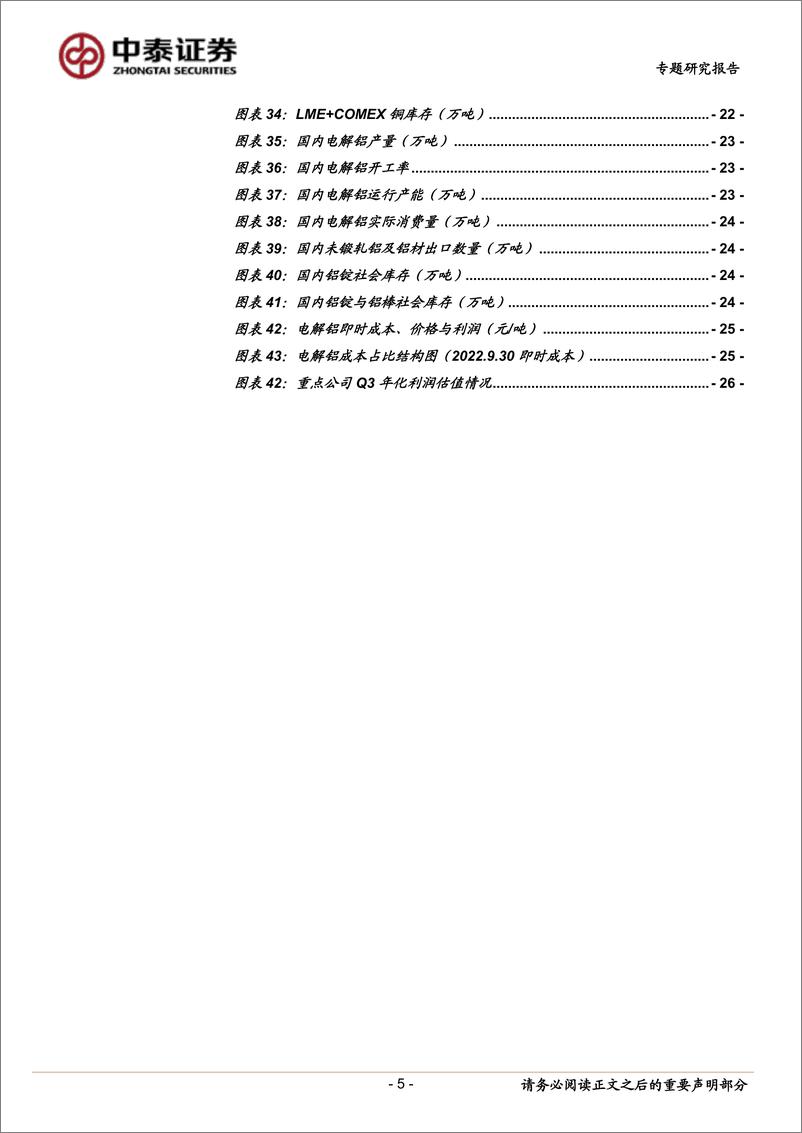 《有色金属行业大宗金属三季报总结：贵金属一枝独秀，趋势亦将延续-20221108-中泰证券-27页》 - 第6页预览图