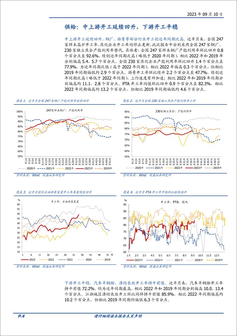 《高频半月观：经济仍在底部，9 月应还有政策-20230910-国盛证券-15页》 - 第5页预览图