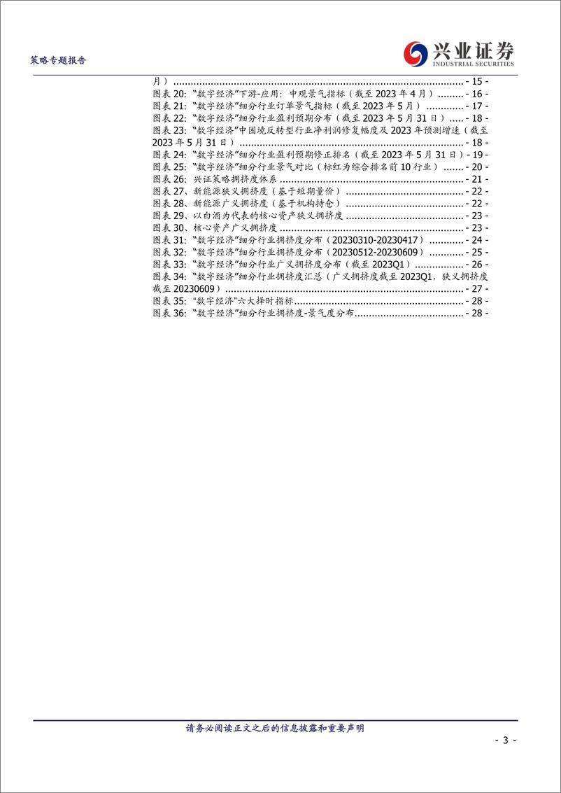 《“数字经济”择时&景气&拥挤度三维框架-20230616-兴业证券-30页》 - 第4页预览图