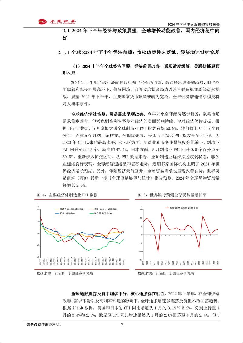 《2024年下半年A股投资策略报告：追光而遇，沐光而行-240613-东莞证券-48页》 - 第7页预览图