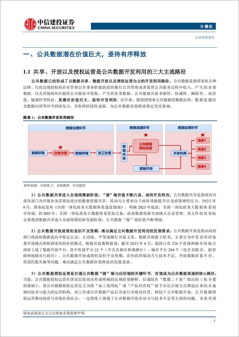 《计算机行业数据要素系列报告4：公共数据开发利用正当时，顶层政策呼之欲出-240703-中信建投-20页》 - 第3页预览图