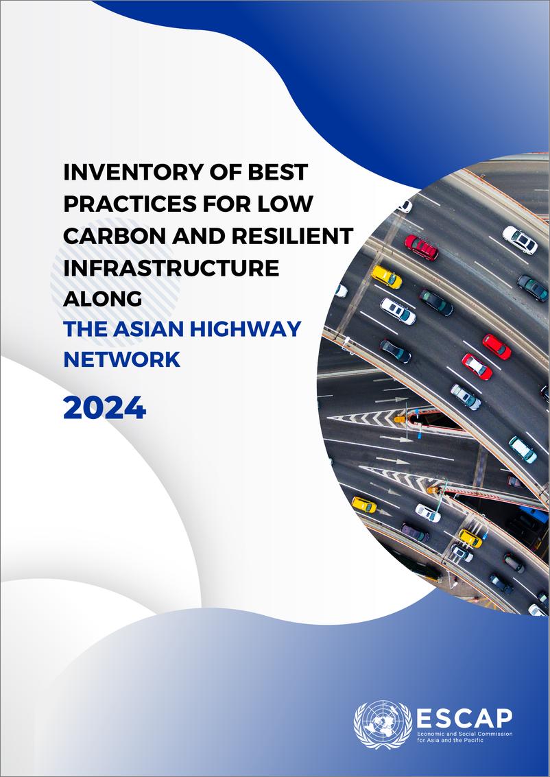 《2024年亚洲公路网低碳韧性基础设施最佳实践报告_英文版_》 - 第1页预览图