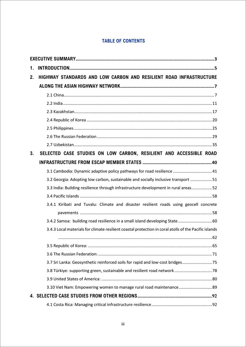 《2024年亚洲公路网低碳韧性基础设施最佳实践报告_英文版_》 - 第5页预览图