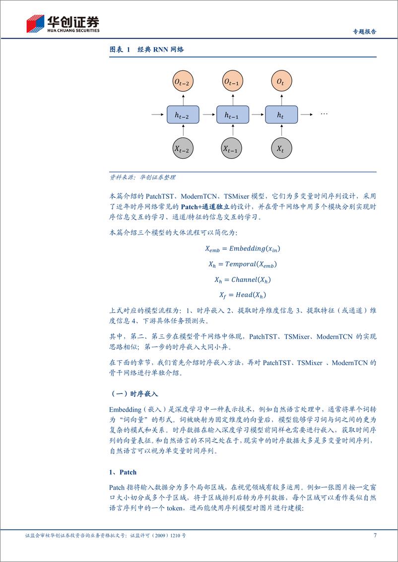 《AI+HI系列（2）：PatchTST、TSMixer、ModernTCN时序深度网络构建量价因子》 - 第7页预览图