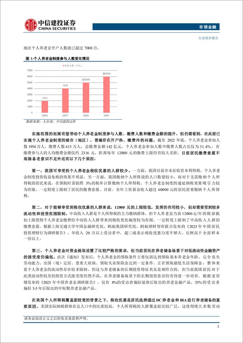 非银金融行业简评：如何理解《关于全面实施个人养老金制度的通知》？＋-241217-中信建投-13页 - 第4页预览图