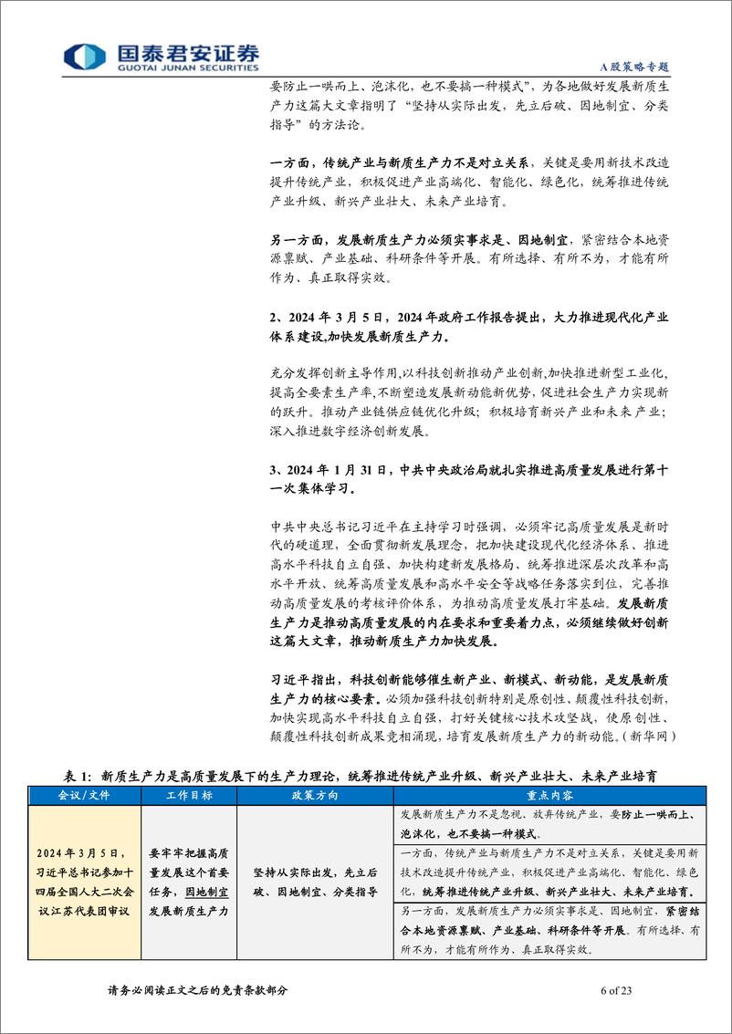 《主题周报3月第4期：长文本模型打破AI应用场景局限-240323-国泰君安-23页》 - 第5页预览图