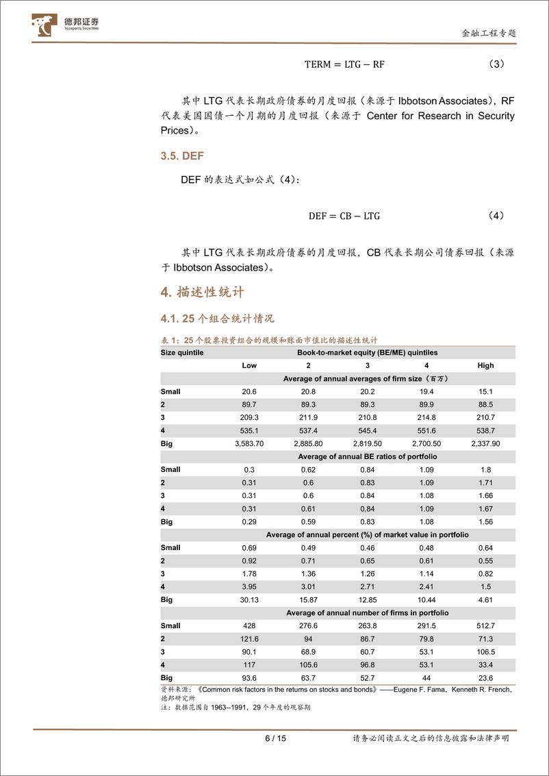 《德邦金工Fama因子模型专题一：FamFrench三因子模型问世三十周年系列之一，重温经典-20221028-德邦证券-15页》 - 第7页预览图