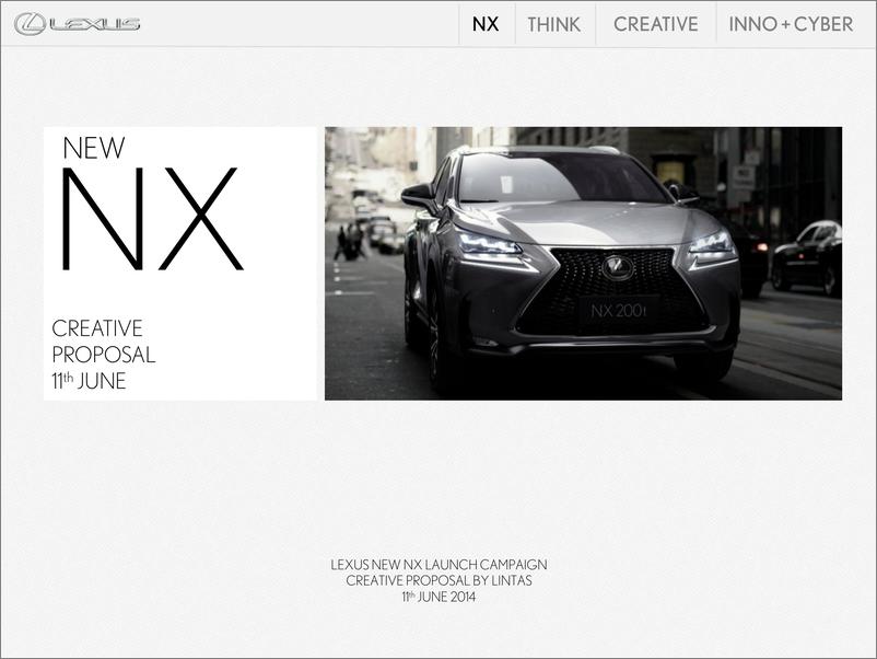 《2016-雷克萨斯创意提案+NX+Launch+Integrated+Communication+Plan》 - 第3页预览图