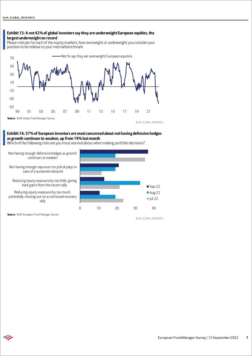 《BOEuropean Fund Manager Survey Universal gloom》 - 第8页预览图