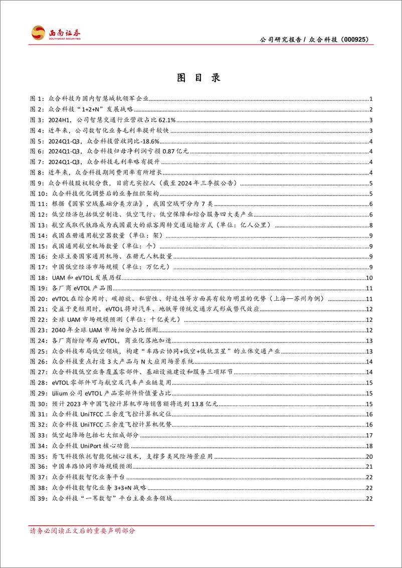 《众合科技(000925)智慧城轨%2b低空经济双轮驱动，探索数智化新机会-241218-西南证券-51页》 - 第4页预览图