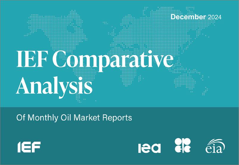 《IEF-2024年12月石油市场月报比较分析（英）-2024.12-25页》 - 第1页预览图