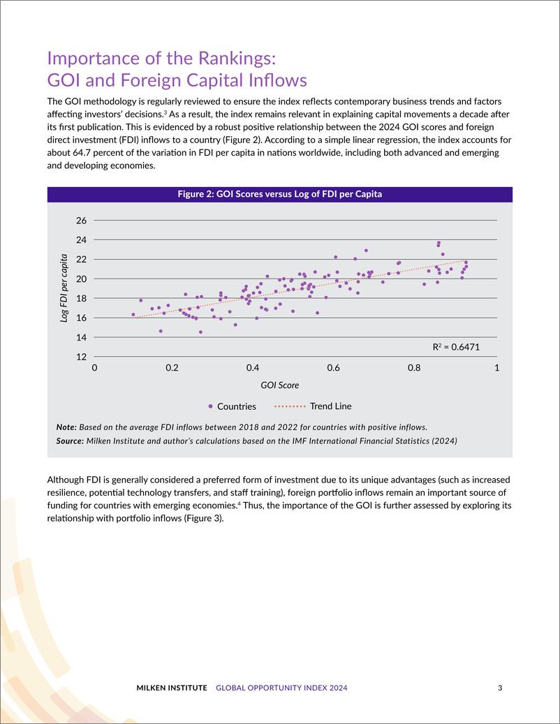 《Milken米尔肯研究所：2024年全球机会指数报告：吸引外资（英文版）》 - 第6页预览图
