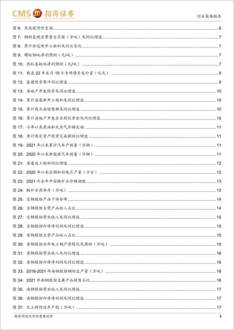 《钢铁行业2022中期投资策略：下半年钢铁或现供需紧平衡格局，吨钢盈利有望触底反弹-20220623-招商证券-19页》 - 第4页预览图