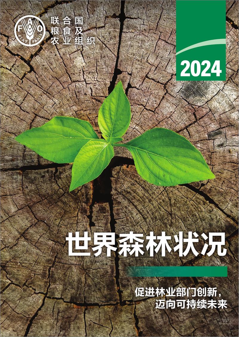 《2024年世界森林状况》 - 第1页预览图