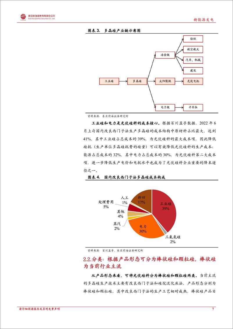 《新能源发电行业洞悉光伏主产业链系列三：光伏硅料，光伏产业链的“黑金”，双碳时代拥硅为王-20220913-东亚前海证券-44页》 - 第8页预览图