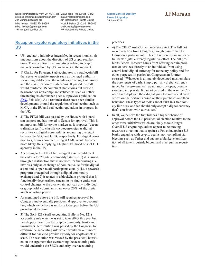 《JPMorgan Market Stra-Flows  Liquidity Little sign of de-risking in Indian assets...-108581380》 - 第6页预览图