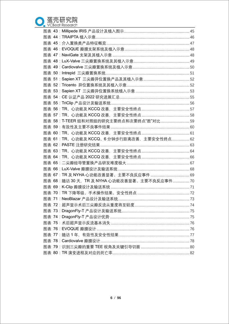 《蛋壳研究院-2023经导管三尖瓣介入治疗行业报告—三尖瓣不再被遗忘，中国创新闪耀全球-2023-96页》 - 第7页预览图