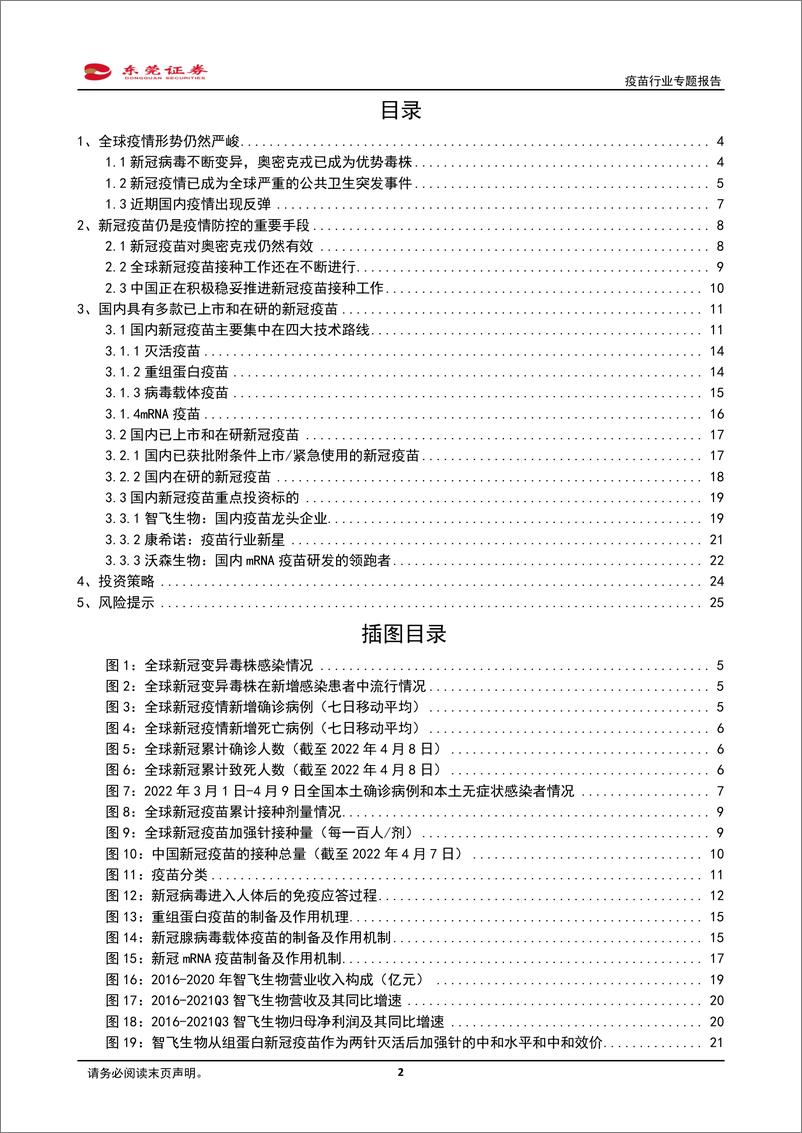 《疫苗行业专题报告：疫情反复，新冠疫苗仍是重要防疫手段-东莞证券-20220418》 - 第3页预览图