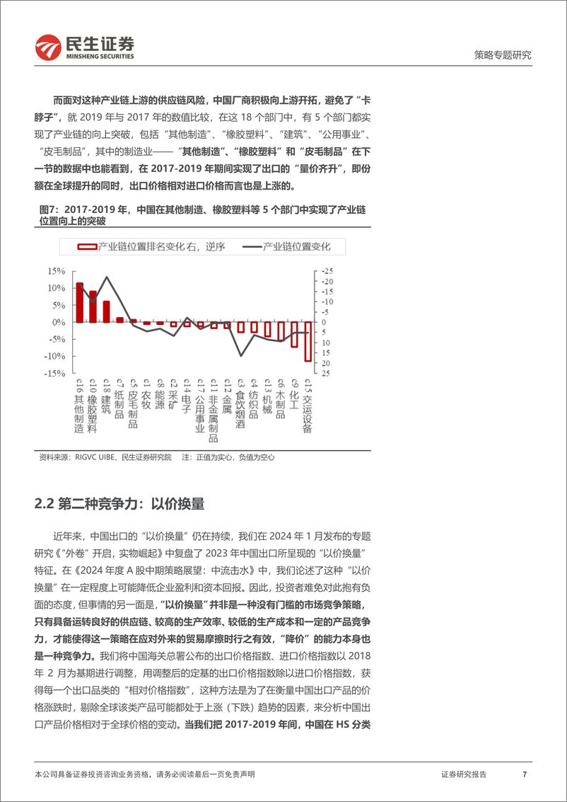 《民生证券-世界之窗系列-一-_出口的三种竞争力》 - 第7页预览图