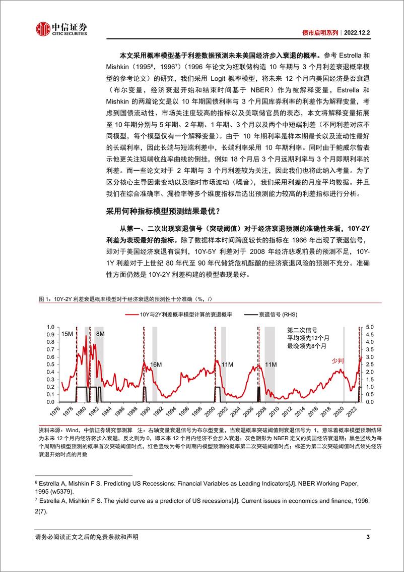 《债市启明系列：从利差概率模型看美国经济衰退风险-20221202-中信证券-37页》 - 第4页预览图