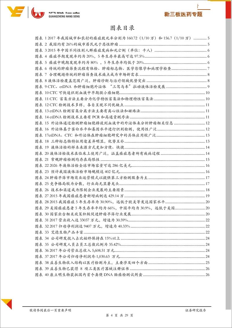 《医药行业专题：开启肿瘤早筛新纪元，液态活检蓄势待发-20190108-广证恒生-29页》 - 第5页预览图