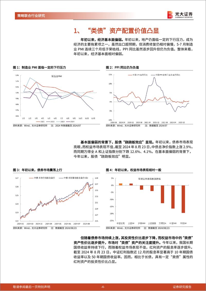 《策略联合行业“类债”资产研究：寻找稳健收益之路-240827-光大证券-15页》 - 第4页预览图