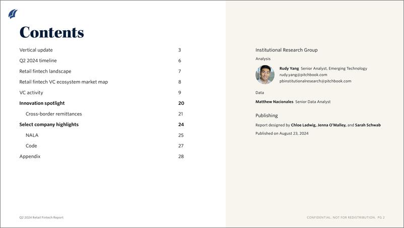 《PitchBook-2024年二季度零售金融科技报告（英）-2024-10页》 - 第2页预览图