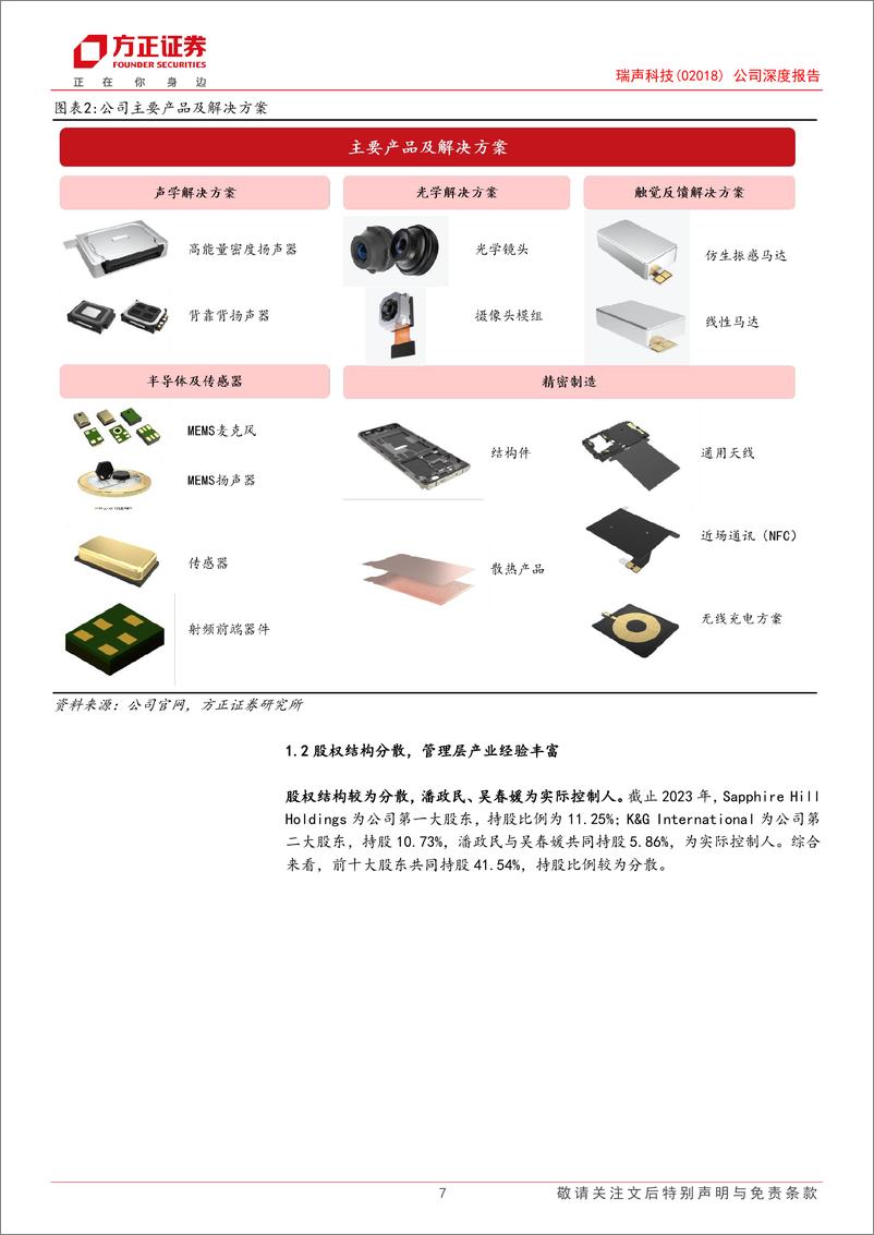 《瑞声科技(2018.HK)公司深度报告：光学盈利能力提升，AI硬件升级打开新增长曲线-240629-方正证券-42页》 - 第7页预览图