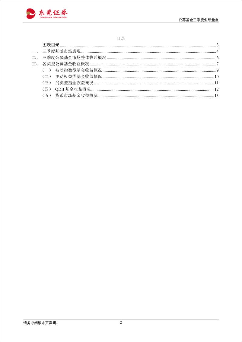 《公募基金三季度业绩盘点：整体表现弱势，红利指数抗跌-20221014-东莞证券-15页》 - 第3页预览图