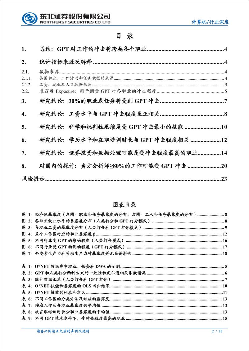 《计算机行业：GPT将如何影响我们的工作？-20230323-东北证券-25页》 - 第3页预览图