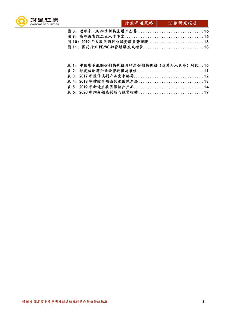 《医药生物行业2020年投资策略：或科技属性偏强、消费属性偏弱-20191231-财通证券-24页》 - 第4页预览图