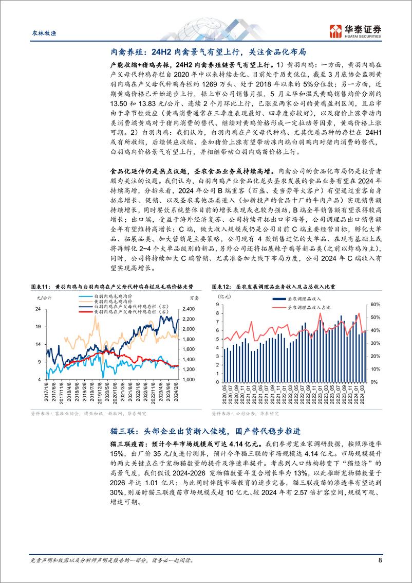 《农林牧渔行业专题研究：猪价快涨后，生猪产业链动态如何-240611-华泰证券-29页》 - 第8页预览图