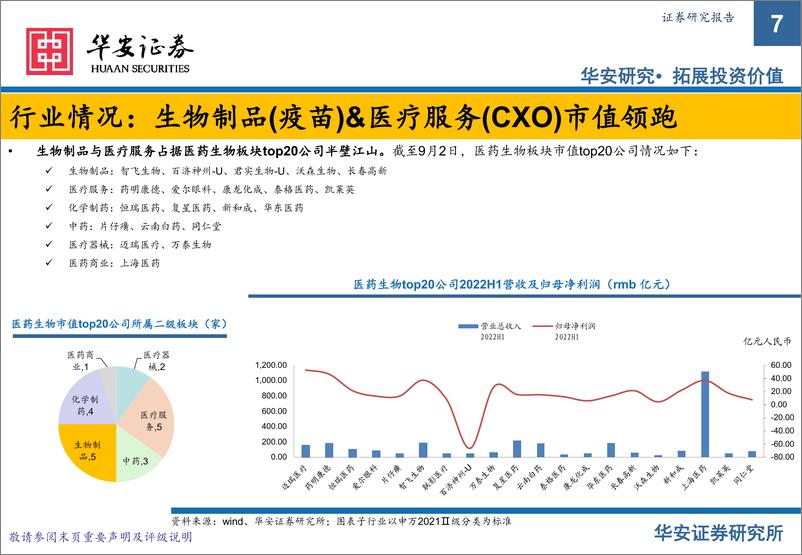 《医药行业2022年中报总结及展望：继续寻找结构性医药投资机会-20220906-华安证券-31页》 - 第8页预览图