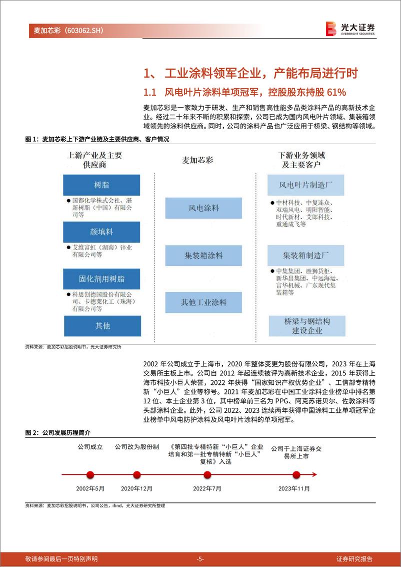 《麦加芯彩(603062)投资价值分析报告：新产能建成在即，集装箱高景气带动收入高增-241227-光大证券-26页》 - 第5页预览图