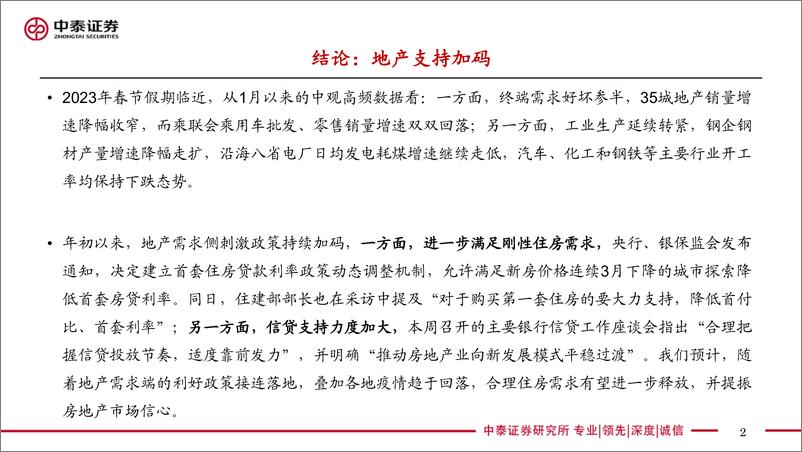 《实体经济政策图谱2023年第3期：地产支持加码-20230114-中泰证券-24页》 - 第3页预览图