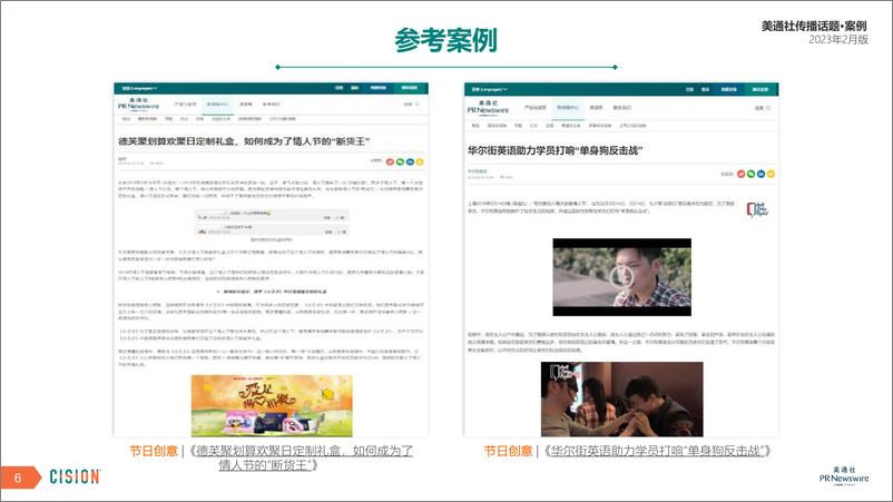 《美通社-二月传播话题·案例-2023年-16页》 - 第7页预览图