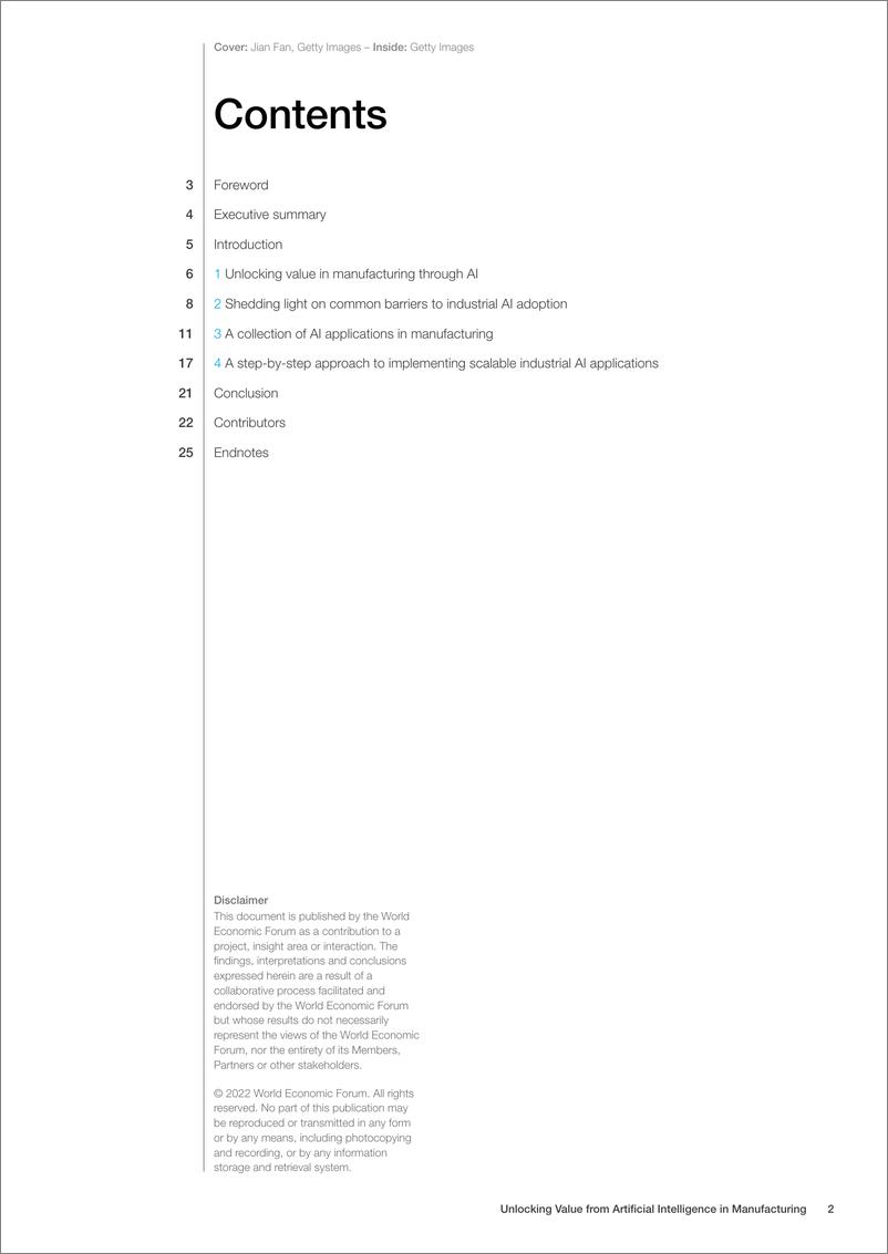 《世界经济论坛-在制造业中从人工智能中释放价值（英）-2022.12-26页》 - 第3页预览图