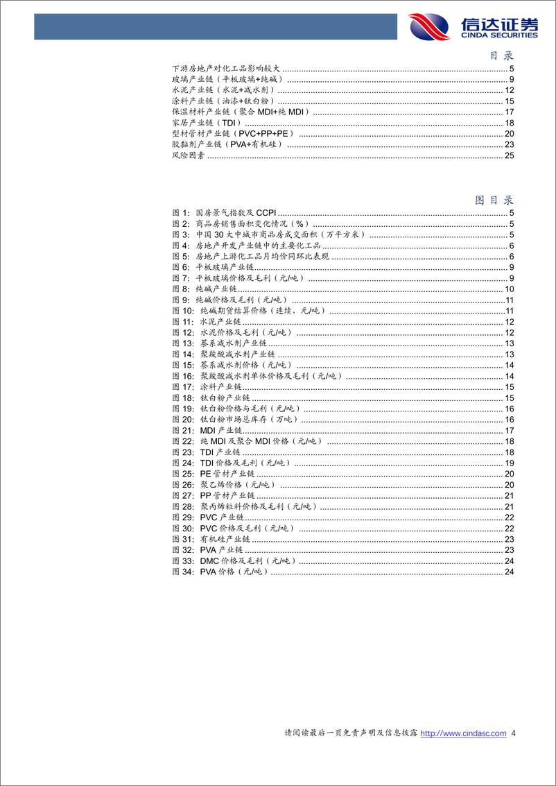 《化工行业地产链化工品追踪系列报告(2024-03)：DMC等产品均价环比上行-240403-信达证券-27页》 - 第4页预览图