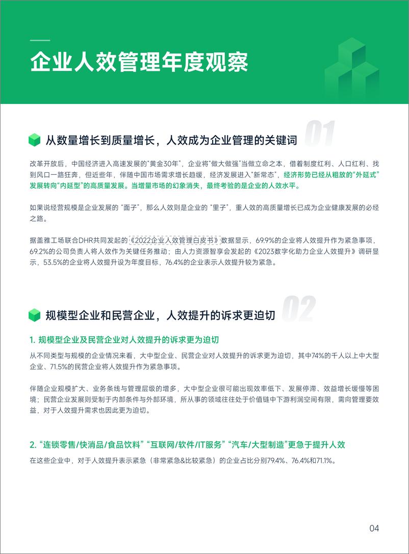 《企业人效管理年度观察》盖雅工场 - 第6页预览图