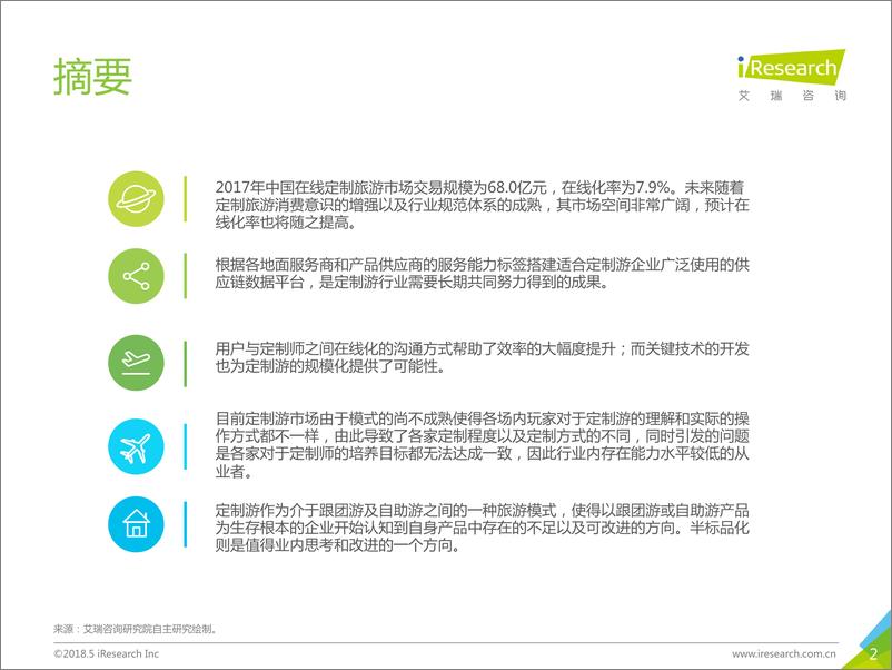 《2018年中国在线定制旅游行业研究报告》 - 第2页预览图