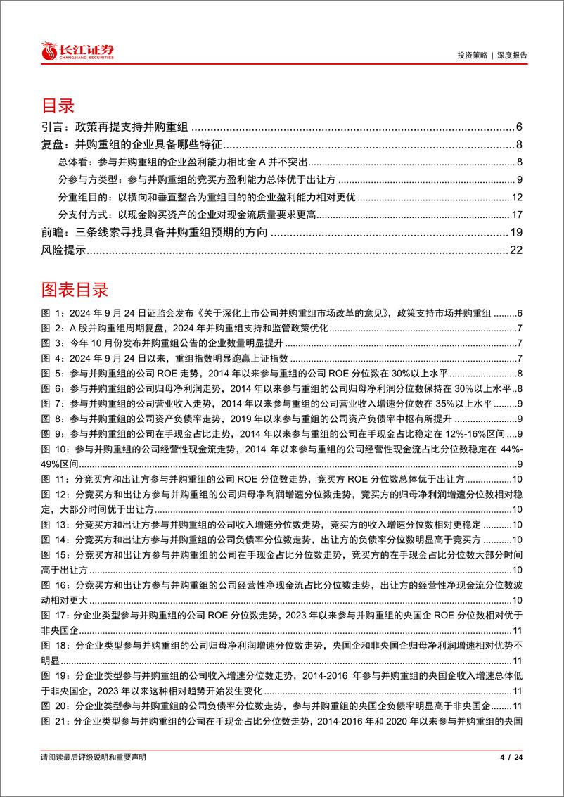 《再论并购：重组企业的财务透视-241115-长江证券-24页》 - 第4页预览图