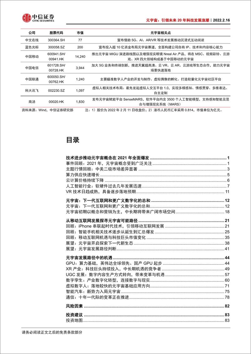 《2022业元宇宙深度报告：元宇宙，引领未来20年科技发展浪潮》 - 第4页预览图