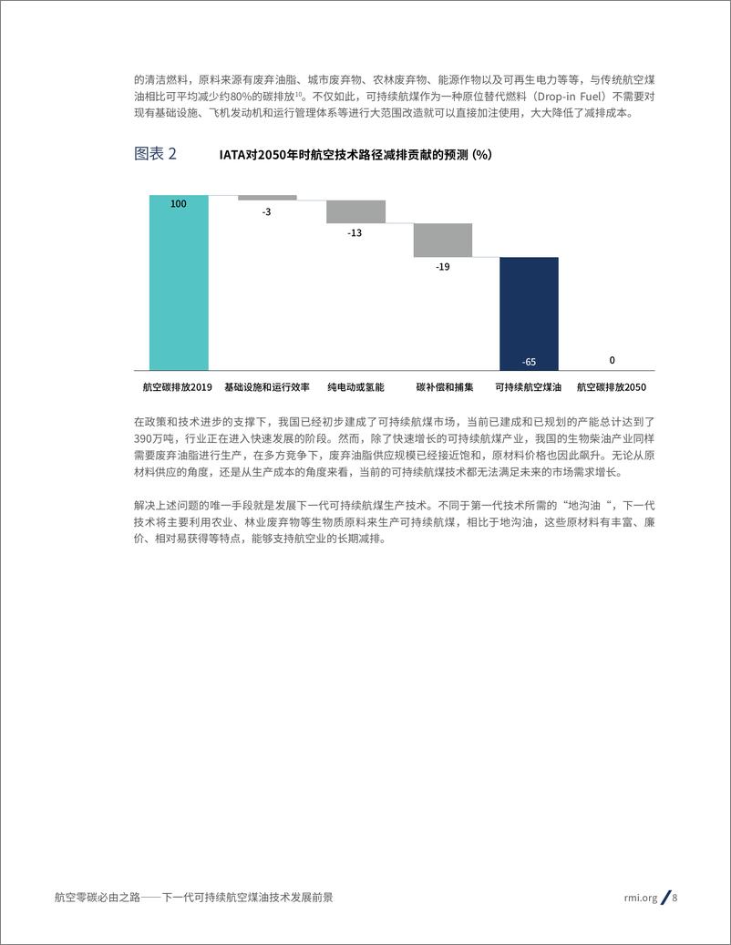 《航空零碳必由之路：下一代可持续航空煤油技术发展前景》 - 第8页预览图