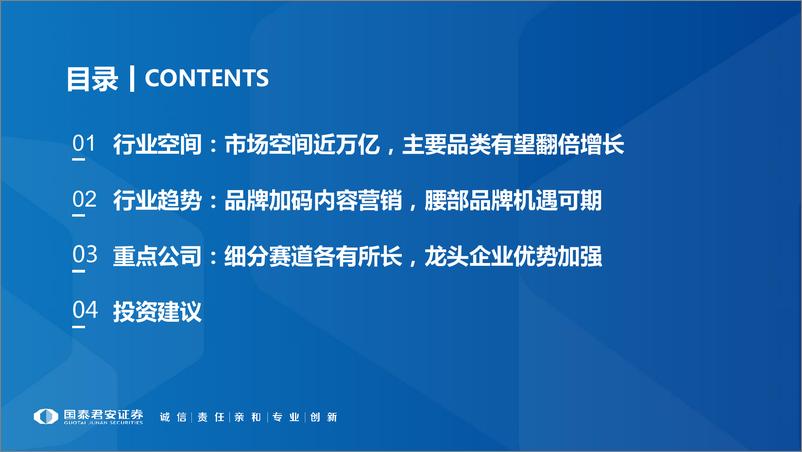 《代运营行业趋势及重点公司研究：内容营销浪潮下的代运营行业展望-20191218-国泰君安-59页》 - 第4页预览图