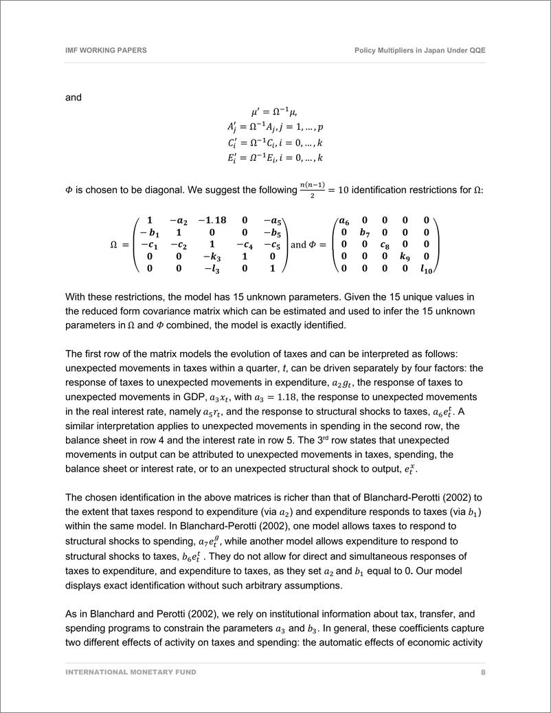 《IMF-量化宽松下的日本政策乘数（英）-2024.6-15页》 - 第8页预览图