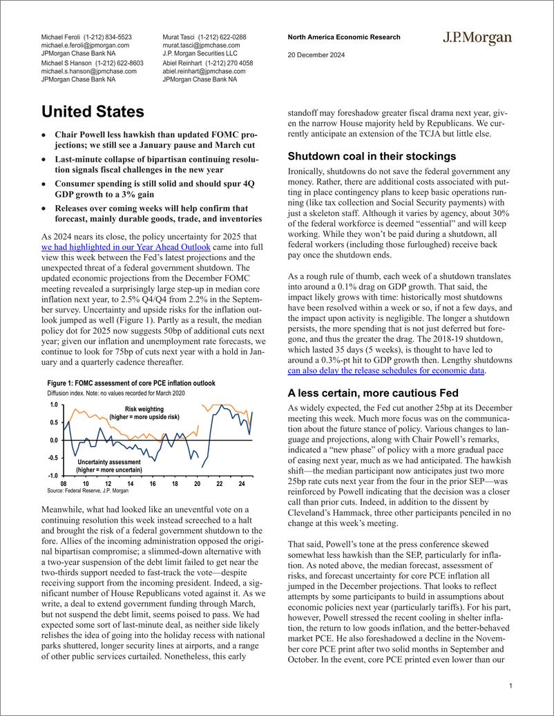 《JPMorgan Econ  FI-United States-112320240》 - 第1页预览图