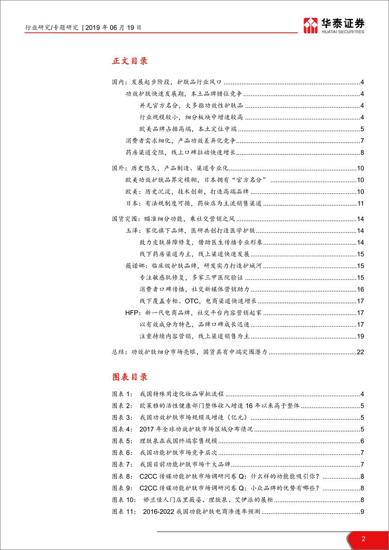 《化妆品行业系列报告之一：成分党崛起，功效护肤品正逢其时-20190619-华泰证券-23页》 - 第3页预览图